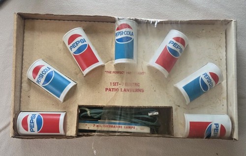 Vintage 1970s 1980s - pepsi, cola