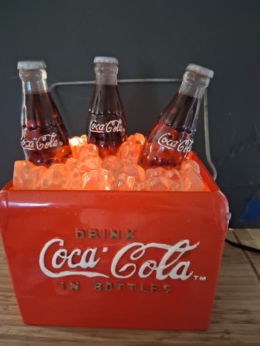Coca cola cooler lamp light - cooler,